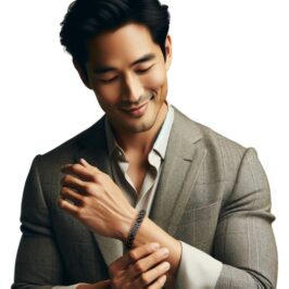 Onyx Beads Bracelet - HerMJ Model