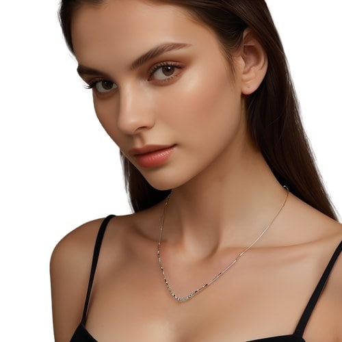 Princess Style Necklace - 18-20 Inches