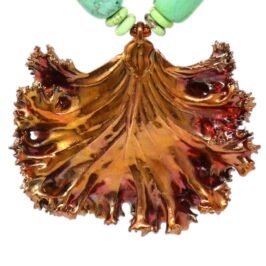 Jasper Copper Necklace - pendant