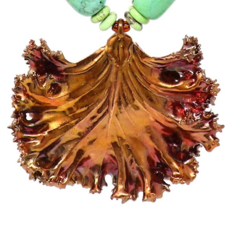 Jasper Copper Necklace - pendant