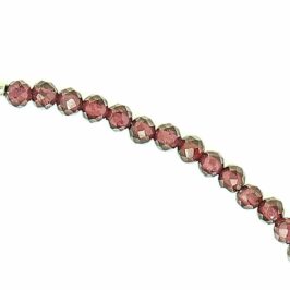Faceted Garnet Gemstone Necklace - HerMJ