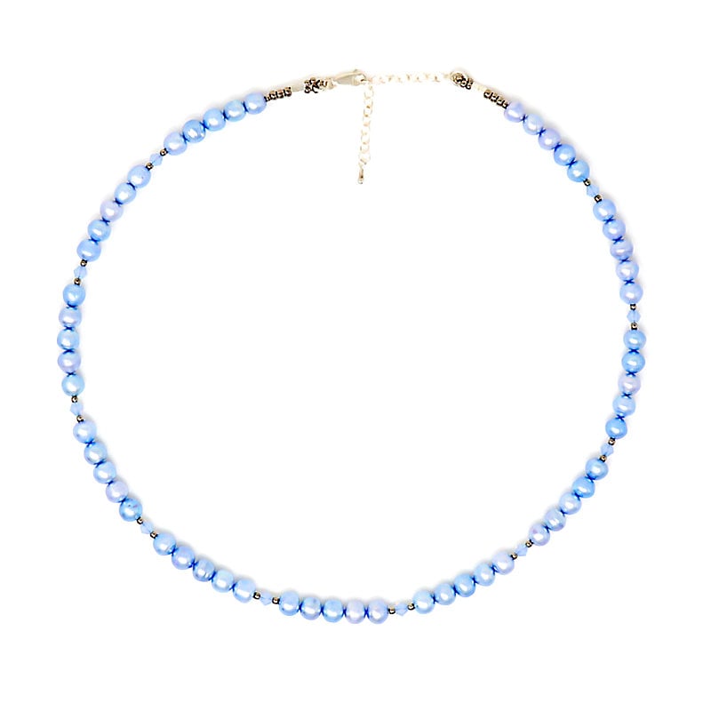 Blueberry Gelato Collection Freshwater Pearl Necklace