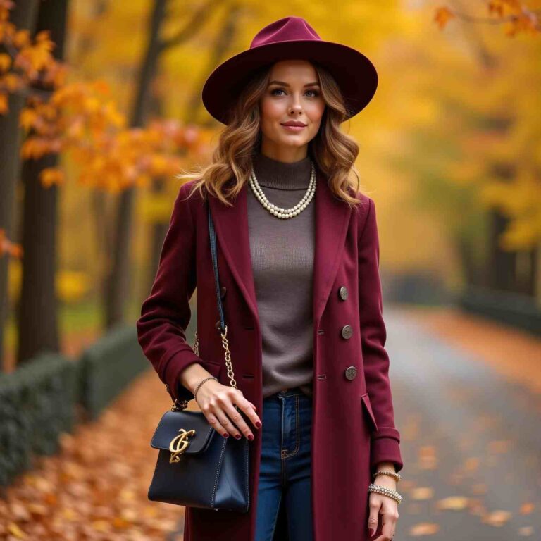 Stylish pieces for fall, bold and colorful jewelry