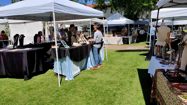 California gemstone fair Jewelry Artisan Displays