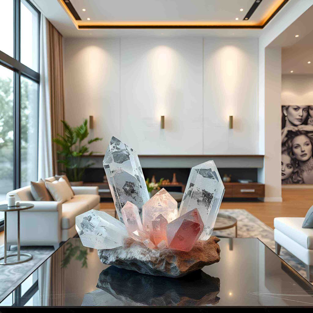 decorating with crystal - decorating your home with stones gems and crystals