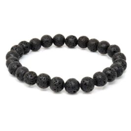 Lava Stone Calming Bracelet For Relaxation, Scent & Style