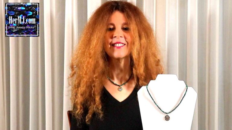 Handmade Artisan Graduation Jewelry. Shown: Natural Malachite Pendant Necklace