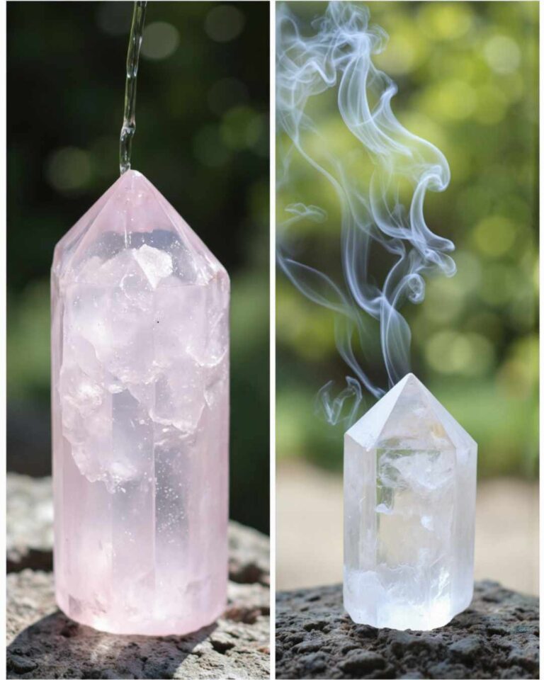 Activating Quartz Crystals Supporting Rose Quartz Spiritual Beliefs