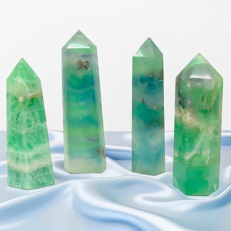 Green Fluorite and Beyond: Add Crystals for A Vibrant Home Green Fluorite Tower Collection | Hermj.com