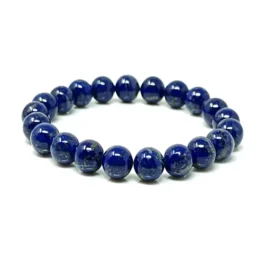 lapis lazuli stretch bracelet ✺ hermj artisan jewelry