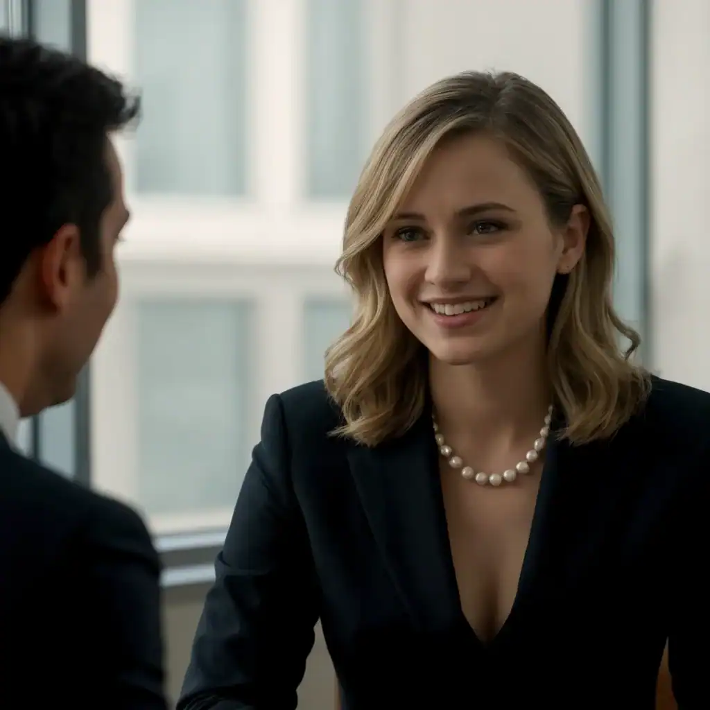 Appropriate Jewelry For Job Interview Success A woman wearing appropriate jewelry for job interview