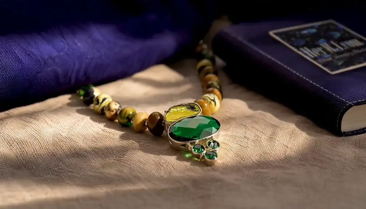Why Handmade Jewelry Has Imperfections and Why That Matters handmade necklace with natural gemstones