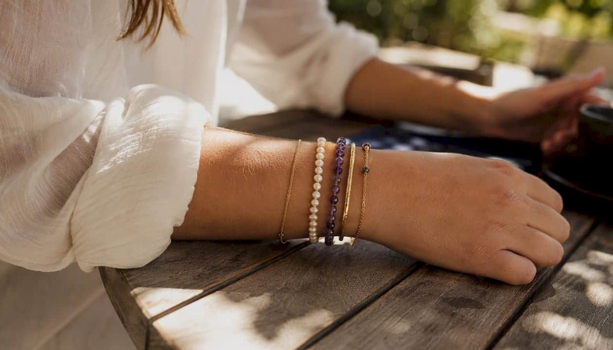 How to Stack Bracelets: Build a Balanced, Beautiful Wrist Casual stack of gemstone and pearl bracelets