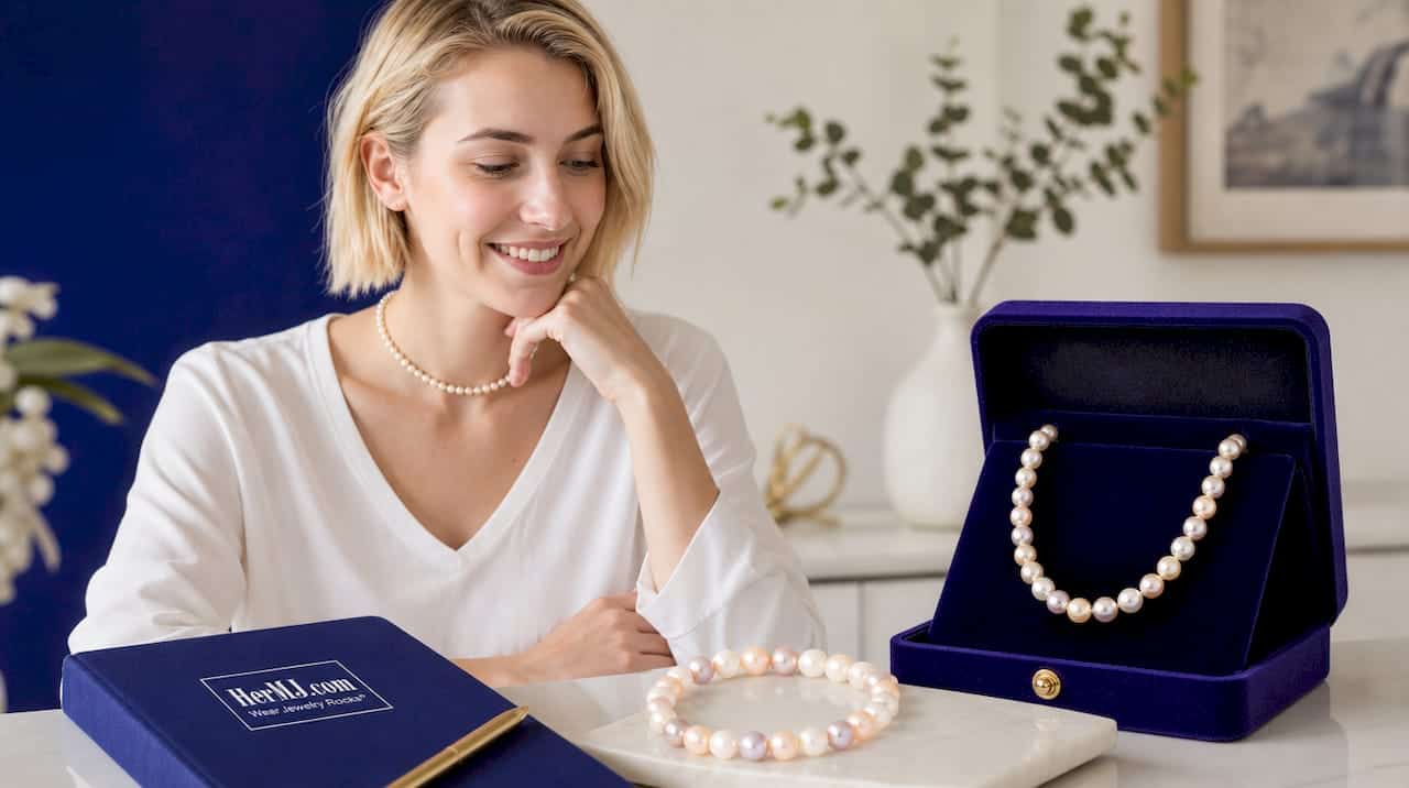 Keshi Pearls: 5 Questions About Origin and Luster Before You Buy Elegant Freshwater Pearl Necklace