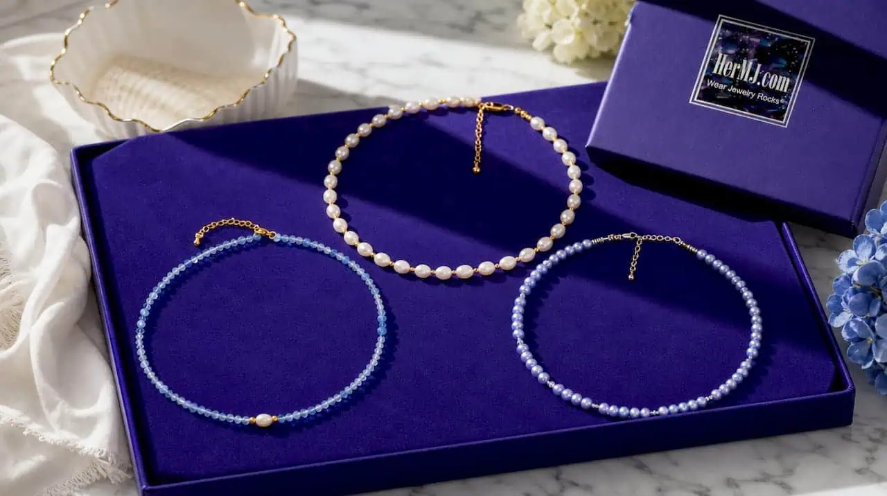 Wipe Pearls After Every Wear: How to Clean Pearls Safely Pearl And Aquamarine Necklace