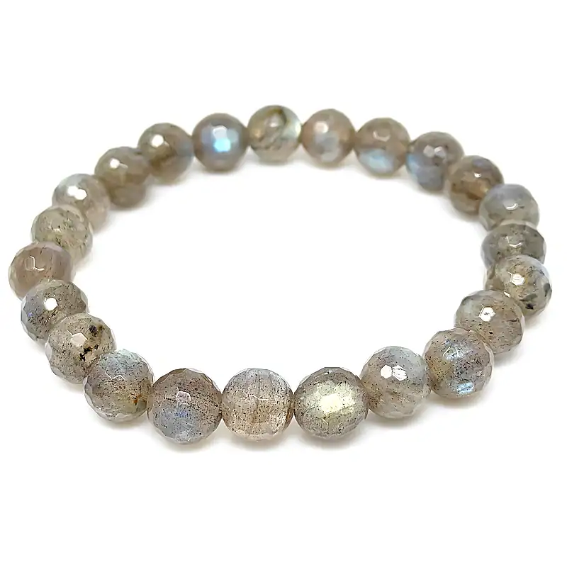 Labradorite beaded bracelet